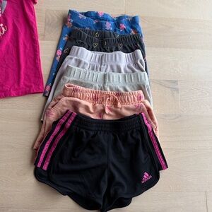 7pc shorts and tee bundle